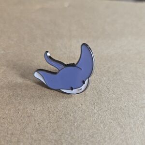 Adorable Blue Stingray Pin